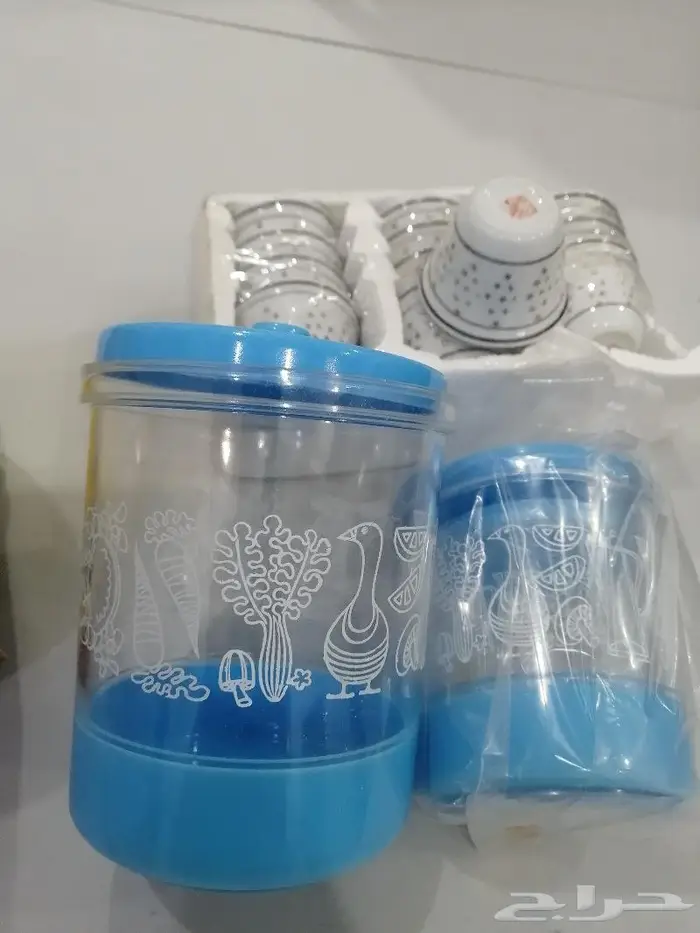تراث طقم علب و فناجيل و أواني 2