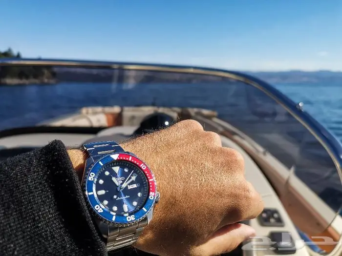 Original Seiko automatic Pepsi watch 4