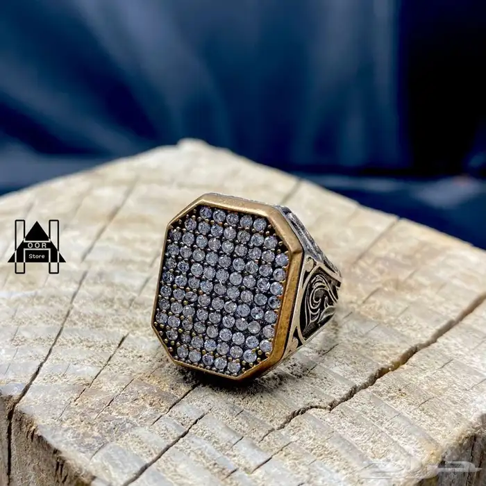 خواتم فضه ( Silver ) رجالية عيار 925 8