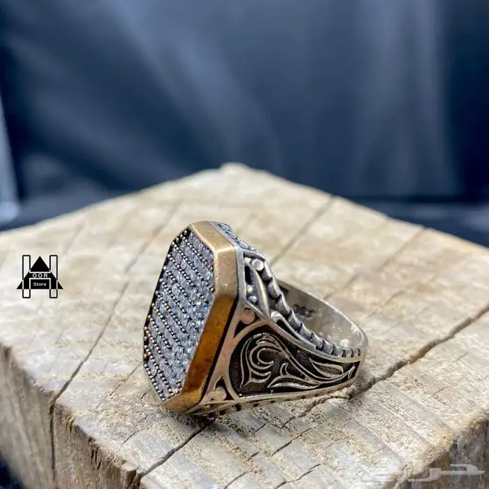 خواتم فضه ( Silver ) رجالية عيار 925 7