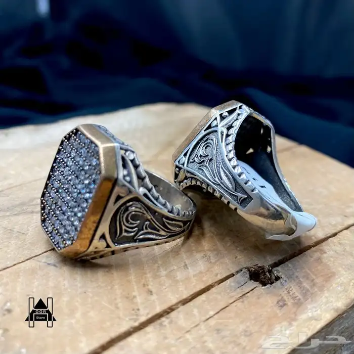 خواتم فضه ( Silver ) رجالية عيار 925 0