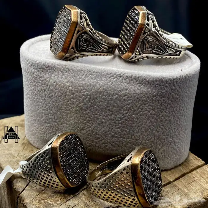 خواتم فضه ( Silver ) رجالية عيار 925 3
