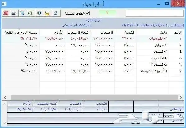 برنامج المنارة برنامج محاسبي متكامل وشامل0534333008 30