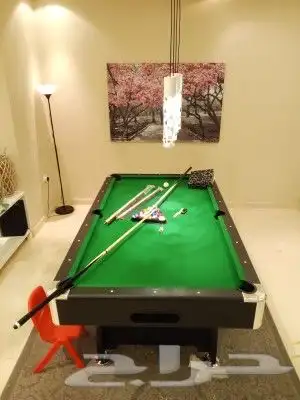 طاولات بلياردو وتنس وفرفيرة خشب قوي نخب اول 9