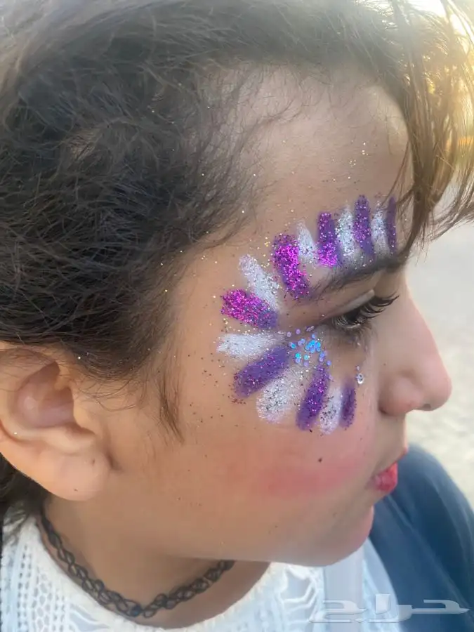 رسم على الوجه ونقش وتحديات وفعاليات والعاب صغار وكبار 6