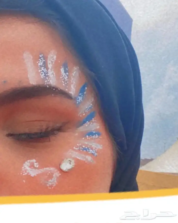 رسم على الوجه ونقش وتحديات وفعاليات والعاب صغار وكبار 15