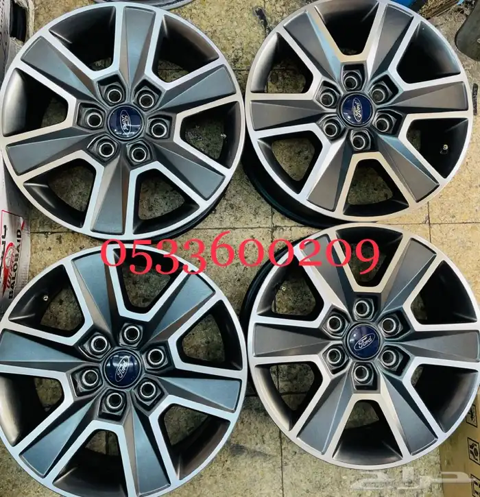 جنوط فورد F150 اصلي وكاله مقاس 18 موديل 2017 3