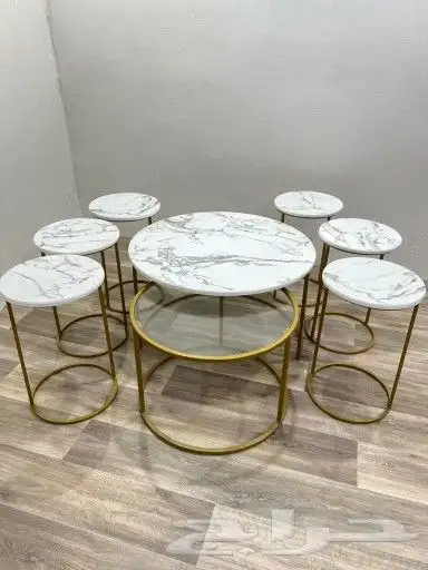 طاولات كنب مرتفع 7