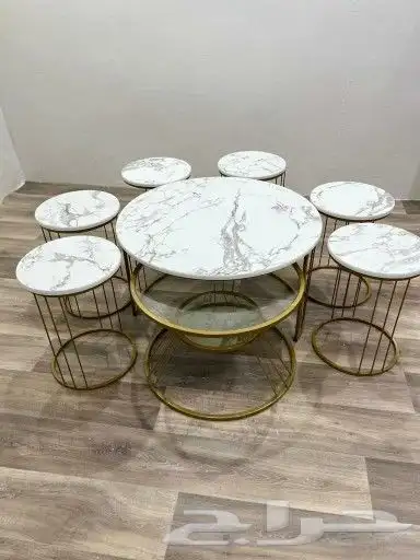 طاولات كنب مرتفع 13