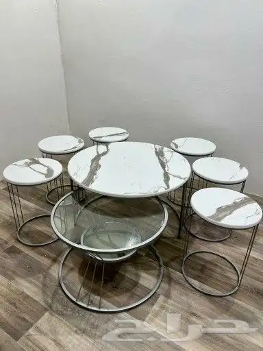 طاولات كنب مرتفع 8