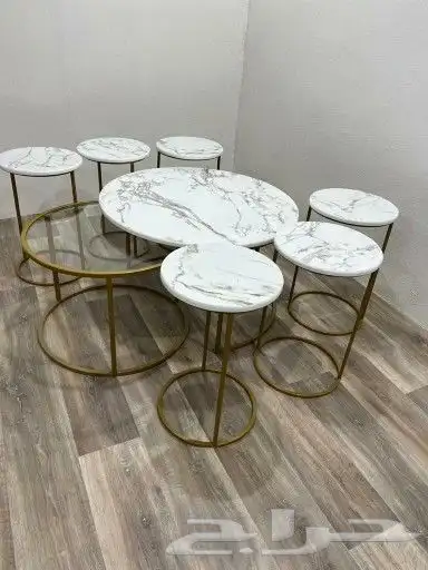 طاولات كنب مرتفع 6
