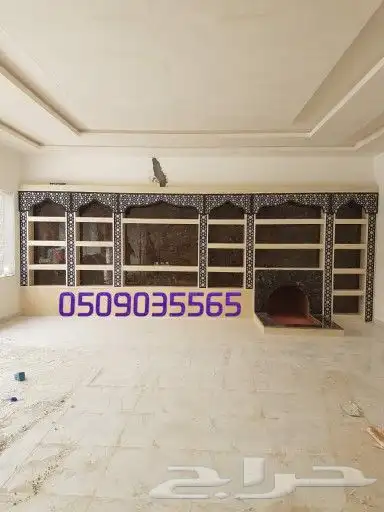 مشبات خشب ورخام 0