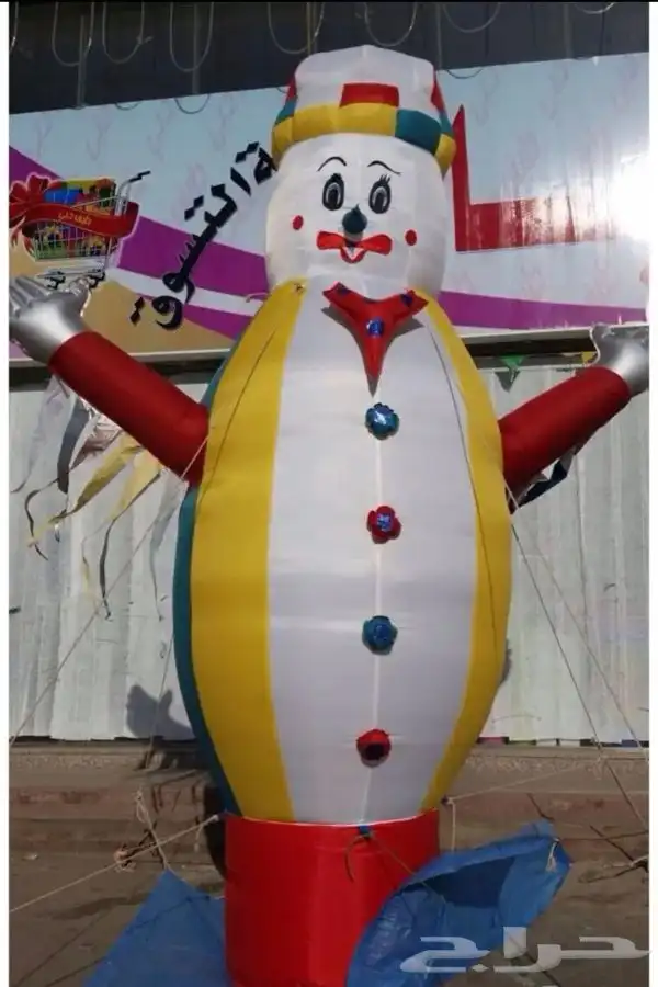 منطاد ودمى هواء كبيرة الحجم بالون راقص 4