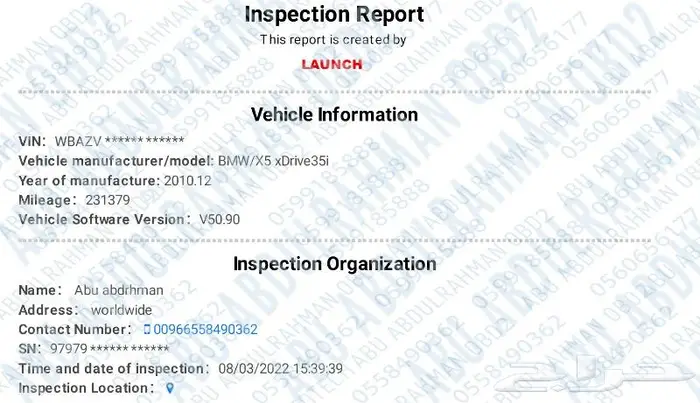 Diagnosing Trouble Codes on the spot Riyadh 4