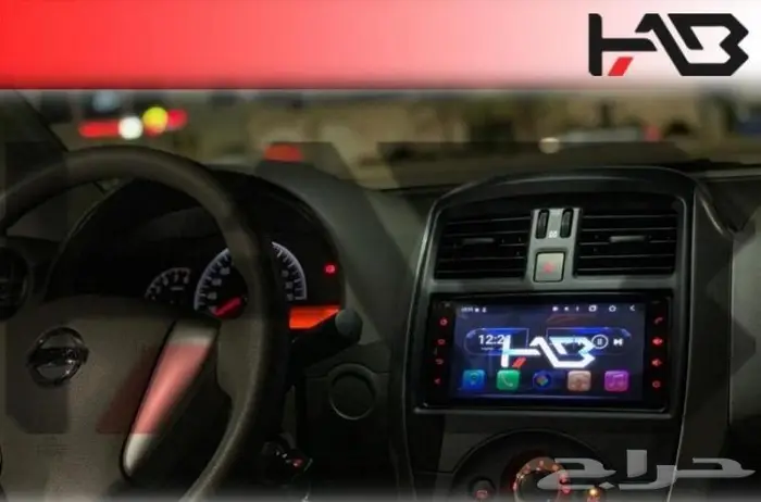 قسط بدون فوائد شاشة هاب نيسان صني بأحدث نظام 2