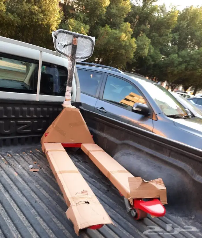 رافعة طبليات شوكية يدوي 3