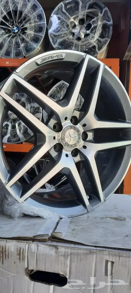 جنوط مرسيدس يخت s400 اصلي وكاله 2017 مقاس 19 2