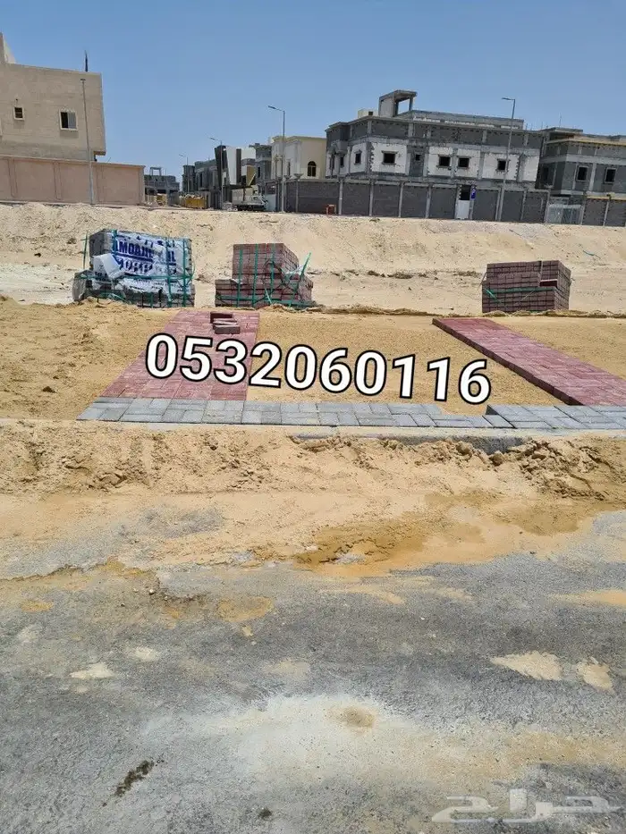 بلاط كسر رخام عنكبوتي بلاط عنكبوتي بلاط احواش خارجي 8