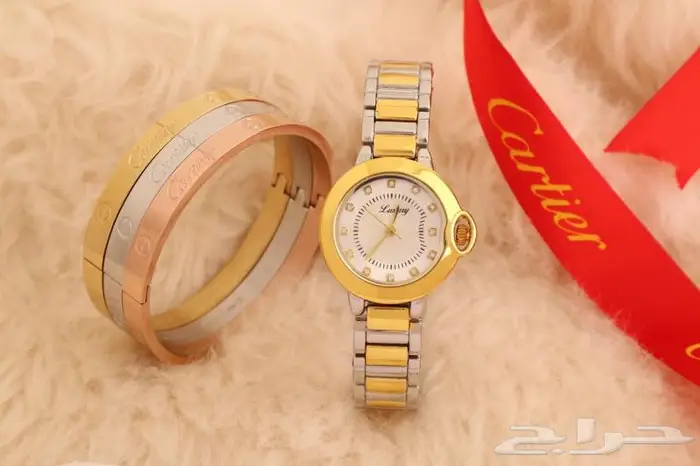 عرض مميز ساعة نسائي مع اكسسوار 12