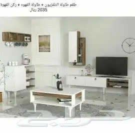 طاولات تلفاز واطقم طاولات تركي مودرن 75