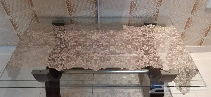 طقم اباريق المائدة الفاخر ومفارش طاولات 6