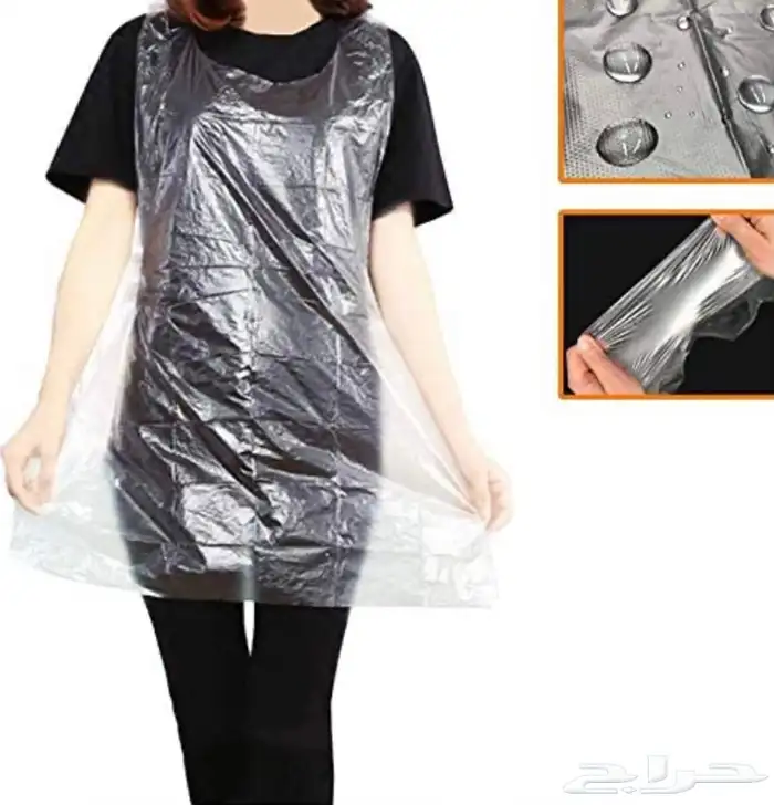 مريلة بلاستيك للاستخدام الواحد 3