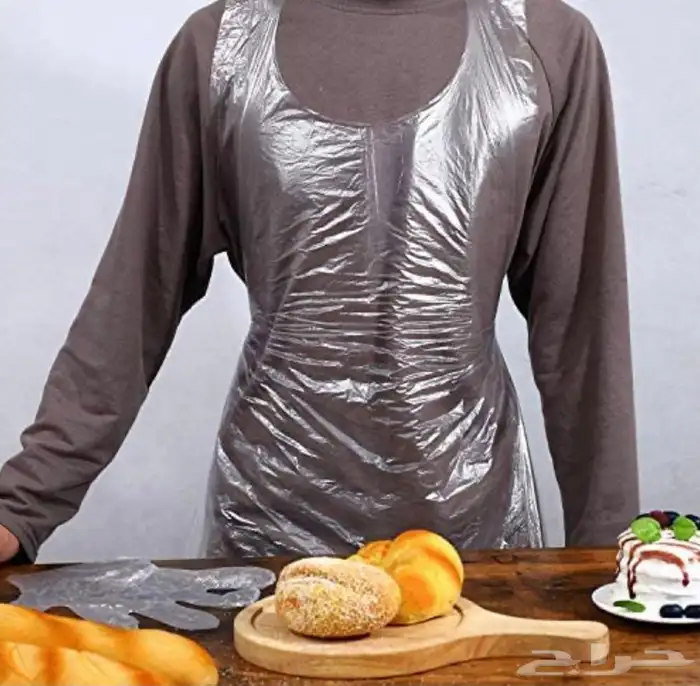 مريلة بلاستيك للاستخدام الواحد 1