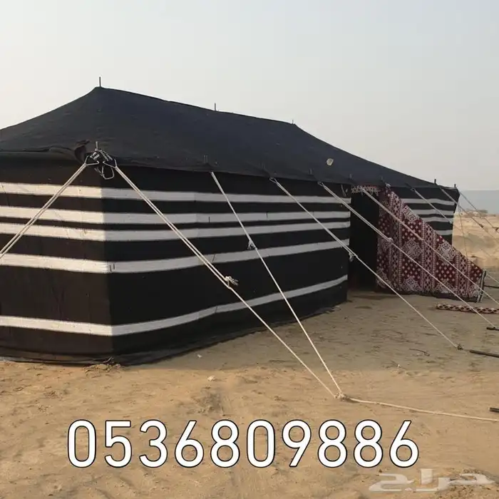 بيوت شعر - بيت شعر اسود تركي بجودة عالية - خيام شعر 0