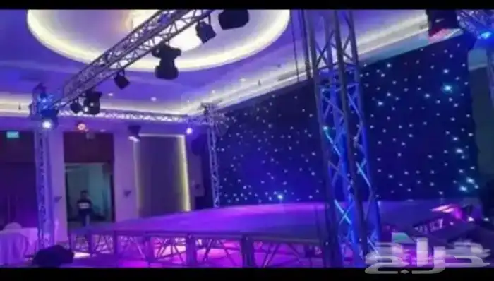 تجهيز حفلات افتتاحيه مهرجان تراس قوس بالون ليزر كشاف دليل س 8