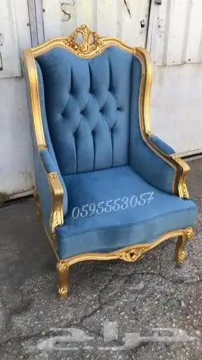 تفصيل كنب ملكي فاخر تفصيل مجالس فخمة 0595553 7