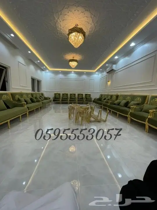 تفصيل كنب ملكي فاخر تفصيل مجالس فخمة 0595553 1