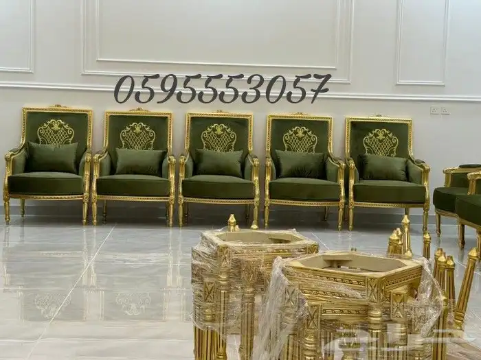 تفصيل كنب ملكي فاخر تفصيل مجالس فخمة 0595553 0