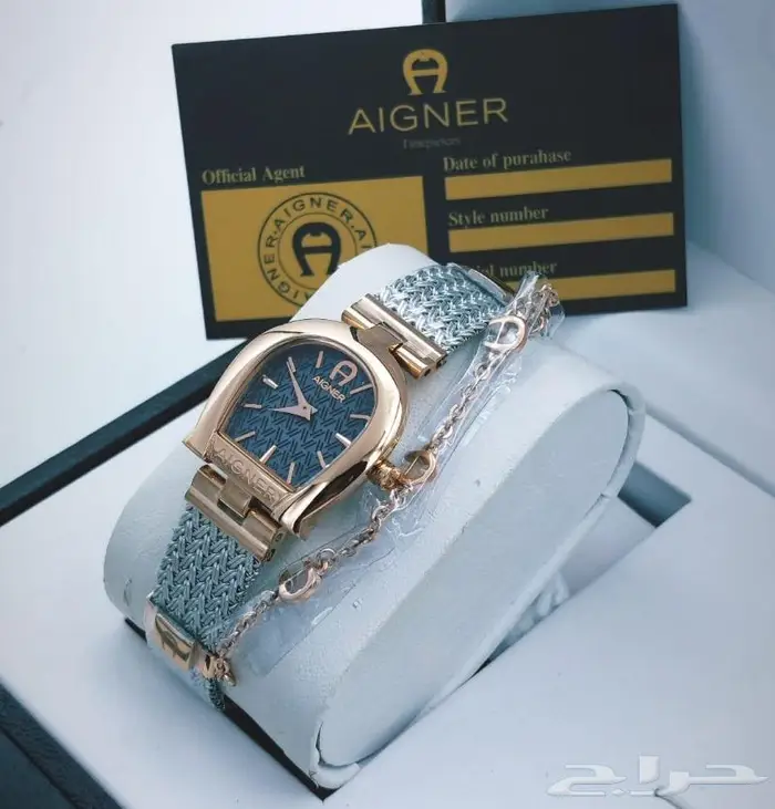 ساعة اقنور نسائية - Aigner 10