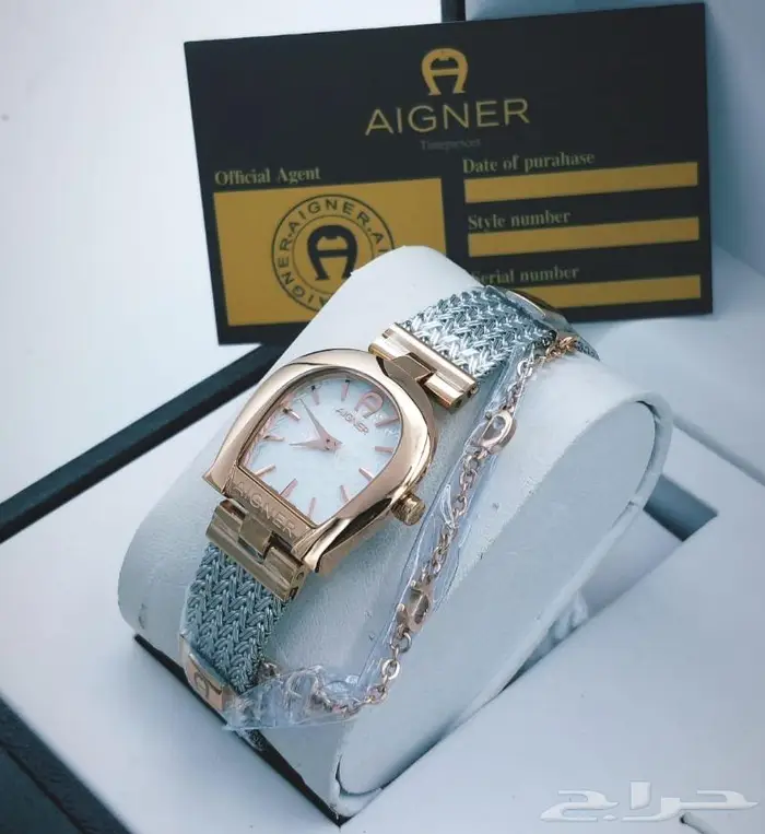 ساعة اقنور نسائية - Aigner 13