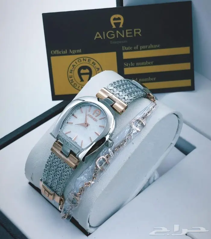 ساعة اقنور نسائية - Aigner 14