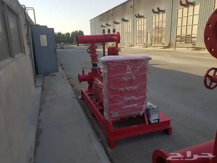 إطفاء حريق الخبر 2