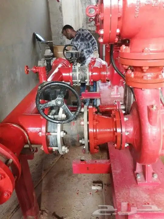 إطفاء حريق الخبر 0