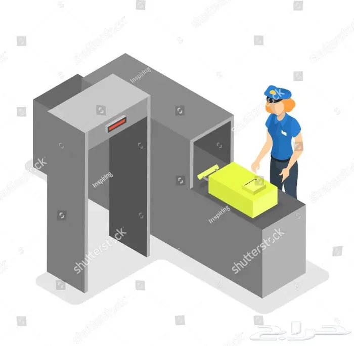جهاز تفتيش الحقائب وكشف المعادن وتفتيش الاشخاص 6