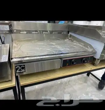 صاج جريل-برجر كهربائي 2C (تصميم أروبي) 10