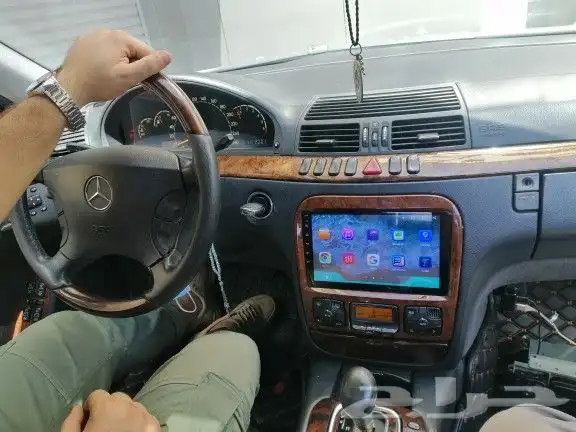 شاشه اندرويد مرسديس BENZ S.CLASS 2001_2006شاشات سيارات 3