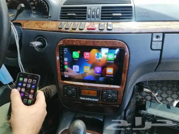 شاشه اندرويد مرسديس BENZ S.CLASS 2001_2006شاشات سيارات 0