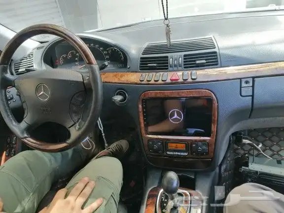 شاشه اندرويد مرسديس BENZ S.CLASS 2001_2006شاشات سيارات 5