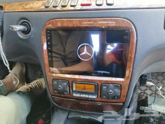شاشه اندرويد مرسديس BENZ S.CLASS 2001_2006شاشات سيارات 7