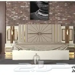 غرف نوم جديده بلكرتون مودرن مع مرتبه هديه 76