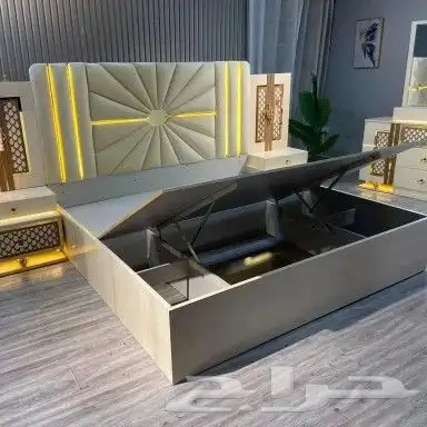 غرف نوم جديده بلكرتون مودرن مع مرتبه هديه 86