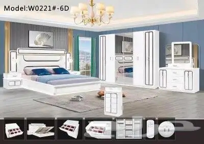 غرف نوم جديده بلكرتون مودرن مع مرتبه هديه 71