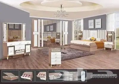 غرف نوم جديده بلكرتون مودرن مع مرتبه هديه 89