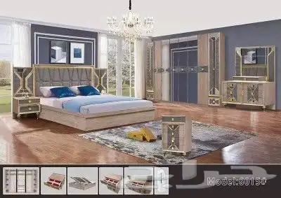 غرف نوم جديده بلكرتون مودرن مع مرتبه هديه 84