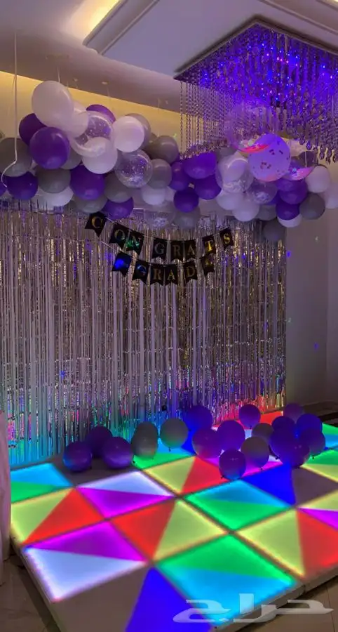 تجهيز حفلات طاولات وكراسي واضاءات 4