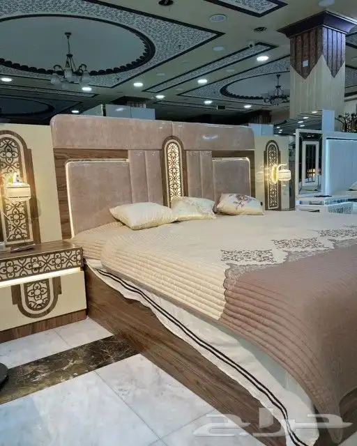 غرف نوم جديده بلكرتون مودرن مع مرتبه هديه 39